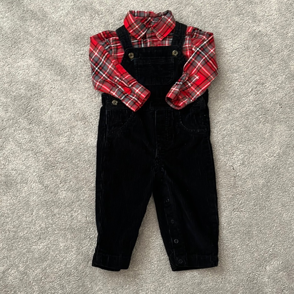 🌴Host Pick🌴Corduroy Overall Set